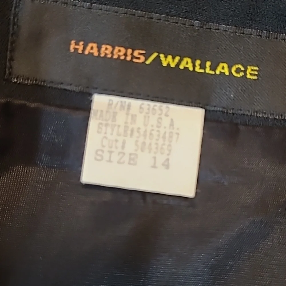 Vtg Harris/Wallace Wrap Skirt